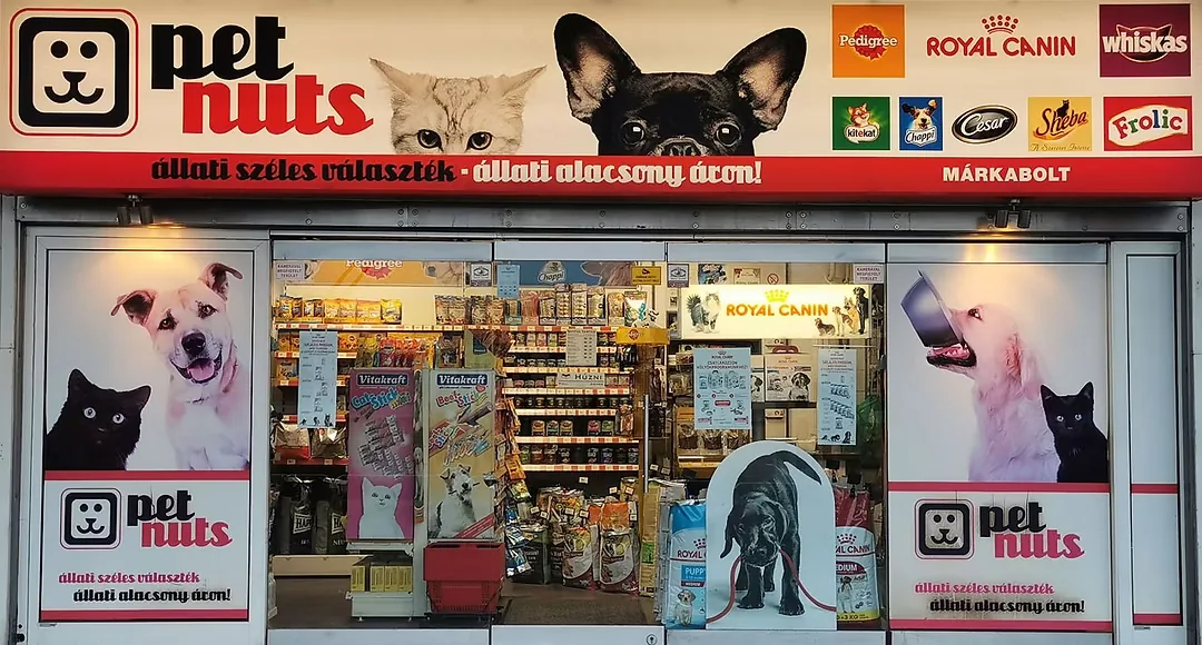 PET NUTS Állateledel, Újpest-Központ